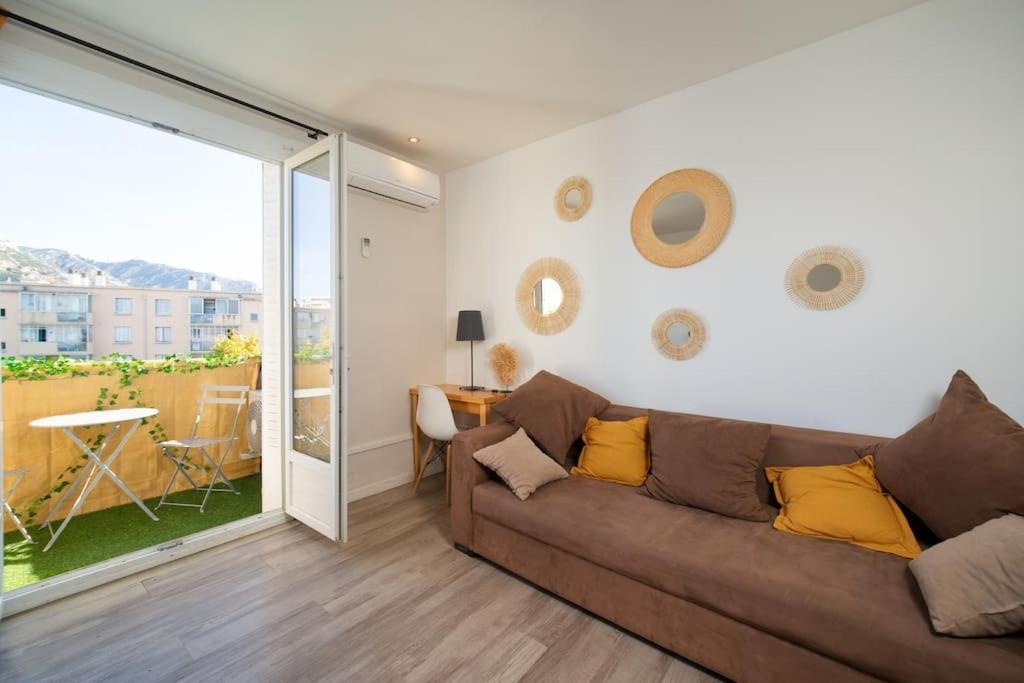 Air-Conditioned Apartment Sleeps 4 To 6 Parking Marseille Exterior photo